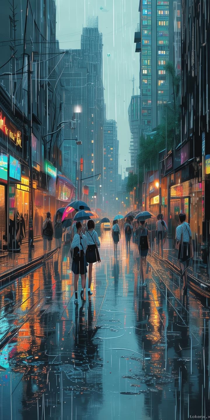 高考雨之谜：气候心理学与城市记忆的交织